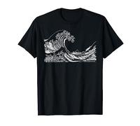 Famous Art: The Great Ocean Wave by Hokusai T-Shirt