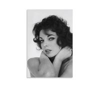 Famous British Actress Joan Collins Poster Picture Print Wall Art Poster Painting Canvas Posters Artworks Room Aesthetic 12x18inch(30x45cm)