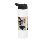 Famous Children Portraits by Egon Schiele (Classic Art) Stainless Steel Insulated Water Bottle