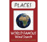 Famous Cities Word Search Puzzle Book: Word Search with Easy to Read Print about World Famous Cities, Places, Destination and many more | 6x9 inches, ... Gift for Vacations, Holidays and Free Times