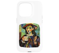 Famous Cubism Painting Educator Appreciation Art Teacher Case for iPhone 15 Pro