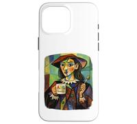 Famous Cubism Painting Educator Appreciation Art Teacher Case for iPhone 16 Pro Max