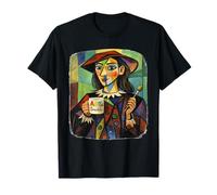Famous Cubism Painting Educator Appreciation Art Teacher T-Shirt