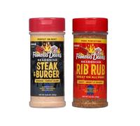 Famous Dave's Award Winning Rib Rub and Steak & Burger Seasoning Bundle - 2 Pack