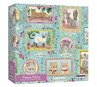 Gibsons Famous Felines 1000 Piece Jigsaw Puzzle