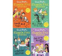Famous Five Colour Short Stories Collection by Enid Blyton: Good Old Timmy, Well Done, Famous Five, The Birthday Adventure & Five and the Missing Prize (4-Book Set) - Paperback