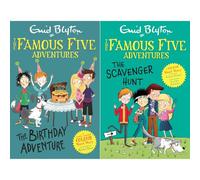 Famous Five Colour Short Stories Collection by Enid Blyton: The Birthday Adventure & Scavenger Hunt (2-Book Set) - Paperback