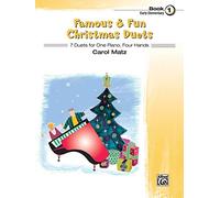 Famous & Fun Christmas Duets, Bk 1: 7 Duets for One Piano, Four Hands