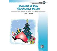 Famous & Fun Christmas Duets, Bk 2: 7 Duets for One Piano, Four Hands