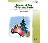 Famous & Fun Christmas Duets, Bk 5 – 7 Duets for One Piano, Four Hands – Intermediate – Alfred Music