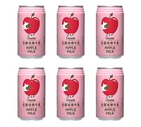Famous House Apple Milk 340ml (Pack of 6)