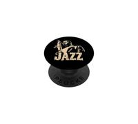 Famous Jazz Orchestra We Gonna Blow - Saxophone PopSockets Adhesive PopGrip