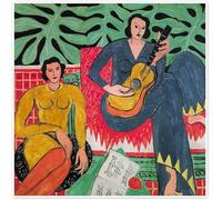 Famous La Musique Posters Henri Matisse Painting Vintage Abstract Canvas Wall Art Henri Matisse Prints For Living Room Decor Picture 40x40cm No Frame