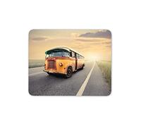 Famous Maltese Bus Malta Mouse Mat Pad - Holiday Memory Fun Computer #16169