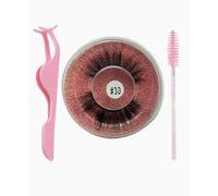 Famous Me Dolled Up Vegan 30FM Mink Eyelashes Black