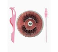 Famous Me Soft Classic Vegan 39FM Mink Eyelashes Black