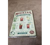 Famous Mocktail Recipes Vintage Style A3 Poster, Matte Finish, Wall Decoration for Kitchen and Home Bar