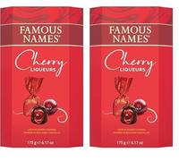 Famous Names Cherry Liqueurs 175g (Pack of 2)
