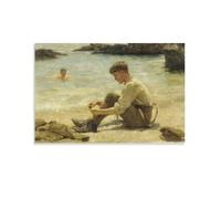 Famous Painter Henry Scott Tuke Work Poster Art (29) Wall Art Poster Scroll Canvas Painting Picture Living Room Decor Home 20x30inch(50x75cm)