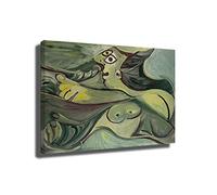 Famous Picasso Canvas Painting Abstract Posters and Prints Wall Art Pictures Canvas Wall Home Decoration Framed Artwork 38x50cm innerframe