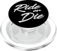 Famous Quote RIDE OR DIE - CUTE TEXT DESIGNED PopSockets PopGrip for MagSafe