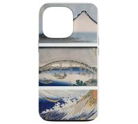 Famous Retro Japanese Ukiyo-e art by Katsushika Hokusai Case for iPhone 13 Pro