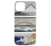 Famous Retro Japanese Ukiyo-e art by Katsushika Hokusai Case for iPhone 15 Plus