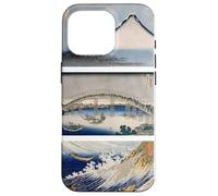Famous Retro Japanese Ukiyo-e art by Katsushika Hokusai Case for iPhone 16 Pro
