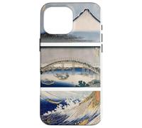 Famous Retro Japanese Ukiyo-e art by Katsushika Hokusai Case for iPhone 16 Pro Max