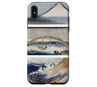 Famous Retro Japanese Ukiyo-e art by Katsushika Hokusai Case for iPhone XS Max