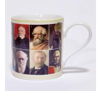 Famous Scientists in History Mug - Fine China Construction with Matching Presentation Box