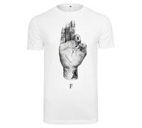 Famous Stars and Straps FMS Sign Tee Men's White Streetwear T-Shirt in Sizes S to XXL, Mens, T-Shirt, FA010, White, L