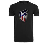 Famous Stars and Straps Men's Flag T-Shirt, Men, T-Shirt, FA045, Black, L