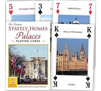 Famous Stately Homes & Palaces Deck of 52 Playing Cards + Jokers