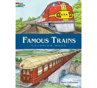 Famous Trains : Coloring Book