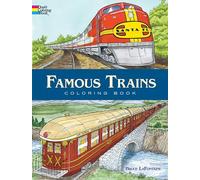 Famous Trains: Coloring Book (Dover History Coloring Book)