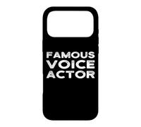 Famous Voice Actor Voice Actress Voiceover Artist Talent Case for iPhone 17 Pro Max