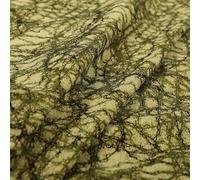 Famous World City Tourist Landmarks Upholstery Fabric, Green Beige