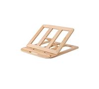 FAMoUsGoods Laptop Holder Laptop Wooden Folding Vertical Stand Portable Flat Mini Stand Desktop Lifting Increased Heat Dissipating Rack Suitable for Book Files Computer Stand (Color : A)