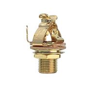 Famry Pure Tone Gold 1/4" Output Jack for Musical Instrument, Amplifier, Speaker, Headphone