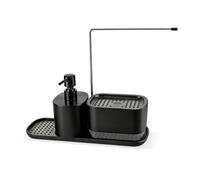 famuka 3 in 1 Soap Dispenser Dishwashing Liquid Dispenser Set