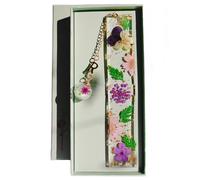 Famweylami Bookmark Letters Personalised Bookmark Gift for Teacher Reader Bookworm Girl Mother Grandmother Book Decoration Collectibles Souvenirs with Gift Box -R