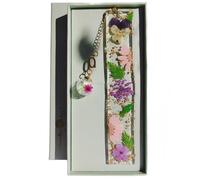Famweylami Bookmark Letters Personalised Bookmark Gift for Teacher, Reader, Bookworm, Girls, Mother, Grandmother, Book Decoration, Collectibles, Souvenirs, with Gift Box -Q
