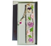 Famweylami Personalised Bookmark with Intial Letter,Christmas Gift for Book Enthusiastic, Teachers, Readers, Bookworm, Girls, Mother, Grandmother