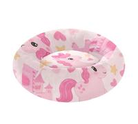 famyily Cute Cartoon Pink Horse Pet Cat Bed Anti-Slip Dog Pillow Bed for Extra Small Size Pets Supplies XS