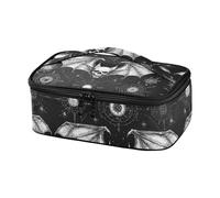 famyily Evil Skull Black Gothic Decorative Lunch Bags Small Cooler Bag Lunch Box for Teens for College lunchera para almuerzo