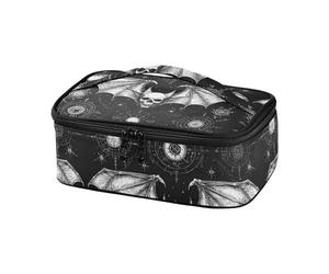 famyily Evil Skull Black Gothic Decorative Lunch Bags Small Cooler Bag Lunch Box for Teens for College lunchera para almuerzo
