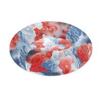 famyily Red and White Auspicious Cloud -e Pet Cat Beds Warm & Soft Kitten Beds for Extra Small Size Pets Sleeping S