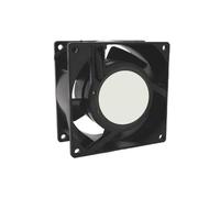 Fan 80x80 mm, 220 VAC, friction bearing - Ideal for cooling and ventilation in electronic devices and machinery.