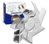 Fan Blade for the Oven Motor with Dimensions Ø145 mm H 25 mm with the Original Code 039290137 for Smeg - MADE IN ITALY - Warranty 10 Years - MONTERAL